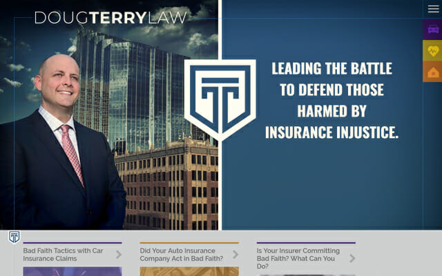 Insurance Law Firm Design