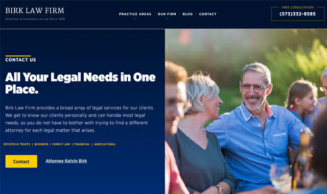 Missouri Lawyer Web Design
