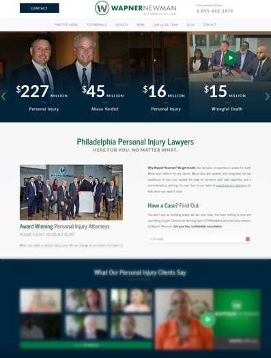 Philadelphia PA Injury Lawyers, Wapner Newman